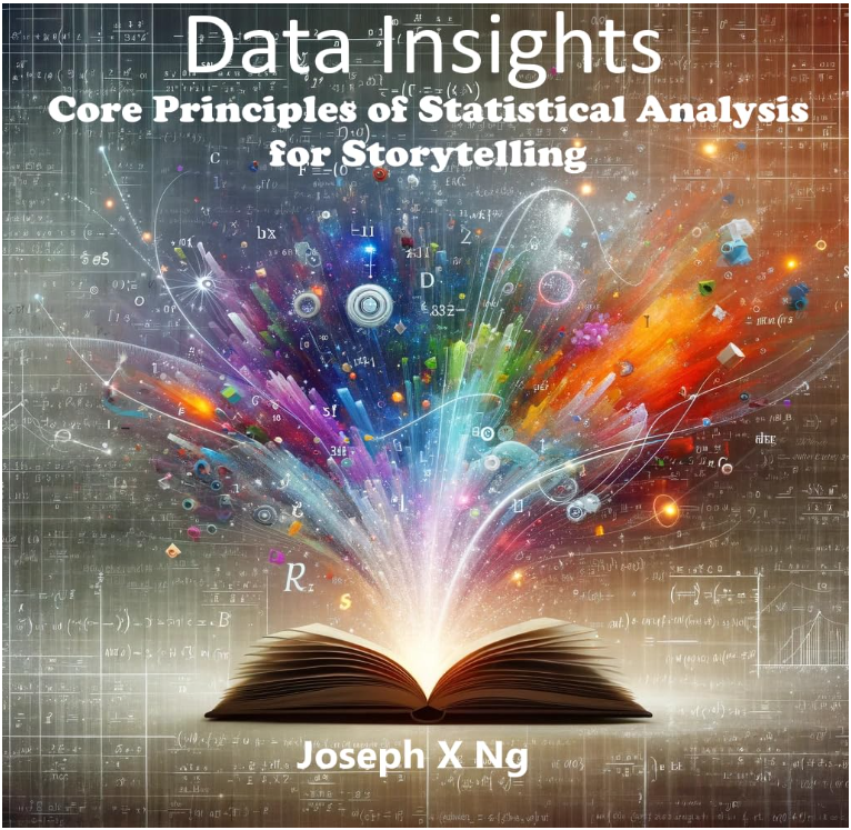 Cover of Data Insights: Core Principles of Statistical Analysis for Storytelling
