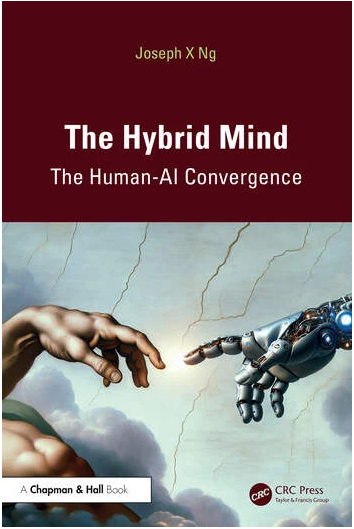 Cover of The Hybrid Mind: The Human-AI Convergence