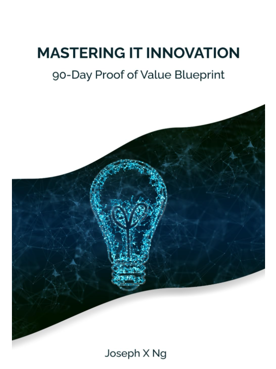 Cover of Mastering IT Innovation: 90-Day Proof of Value Blueprint